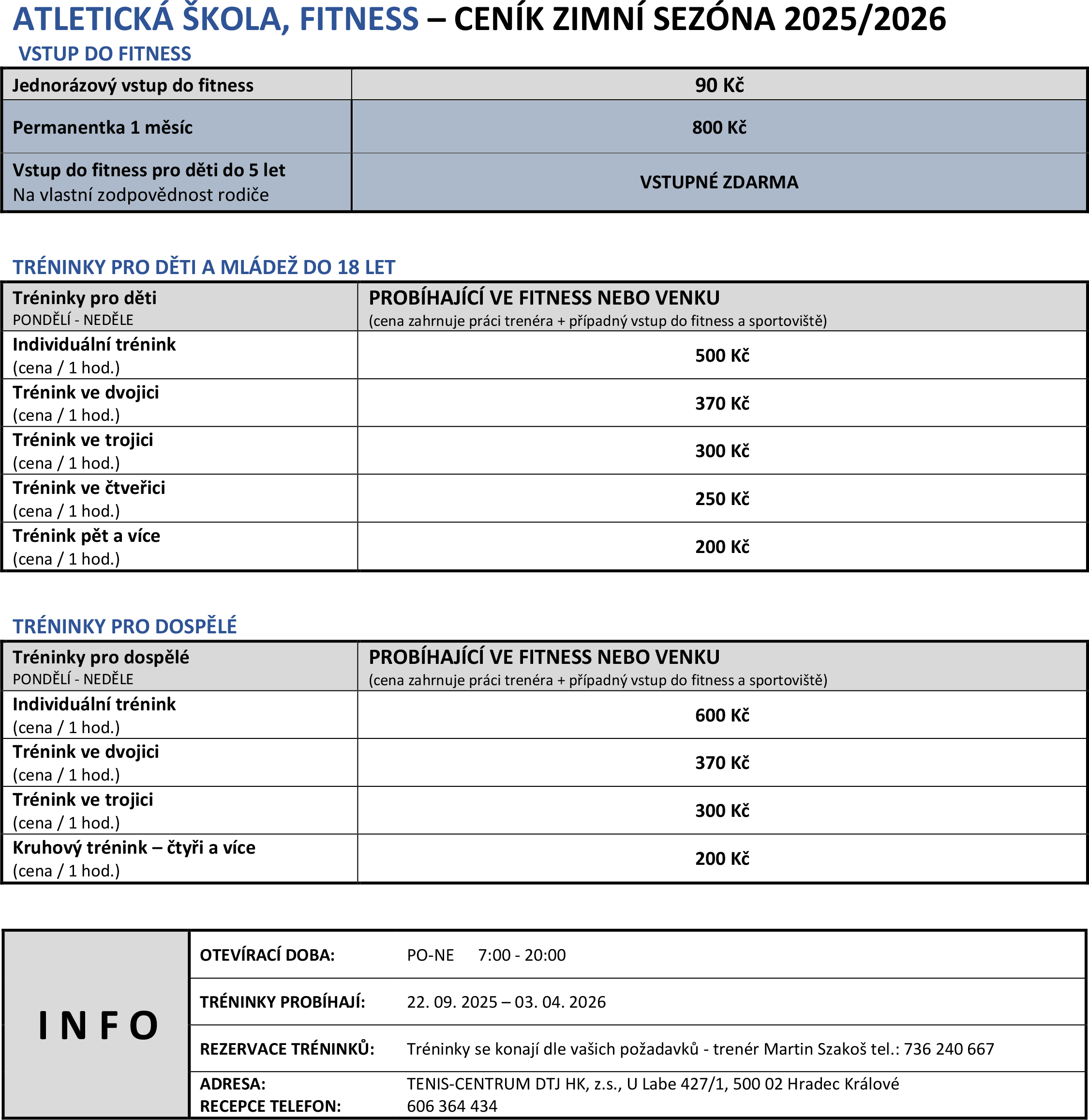 ceník zima AŠ 2025 2026
