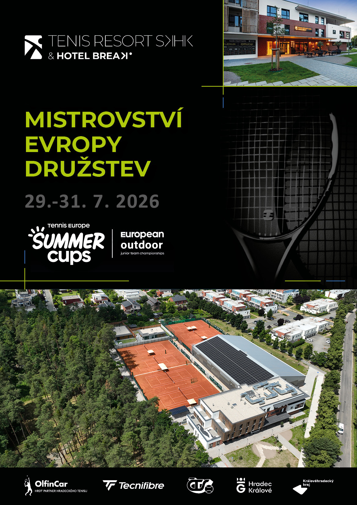 Leták ME družstev Summer CUP 2026
